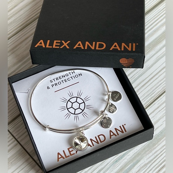 Alex and Ani Jewelry - Alex and Ani Love and Clarity Bangle Bracelet